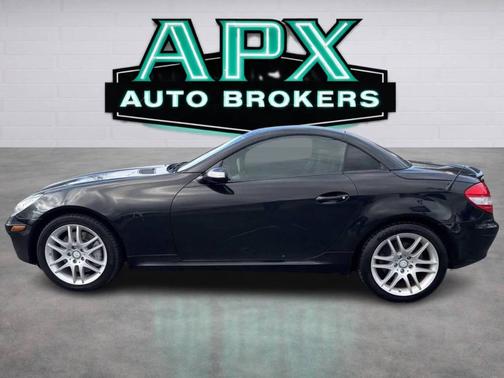 Black 2008 Mercedes-Benz SLK-Class SLK350