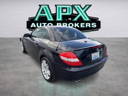 Black 2008 Mercedes-Benz SLK-Class SLK350