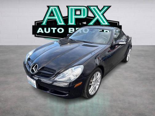 Black 2008 Mercedes-Benz SLK-Class SLK350