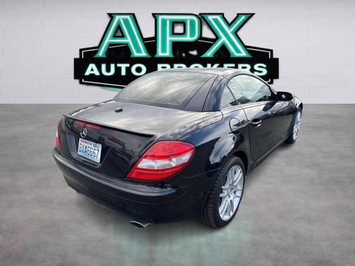 Black 2008 Mercedes-Benz SLK-Class SLK350