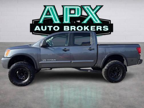 Gun Metallic 2015 Nissan Titan PRO-4X