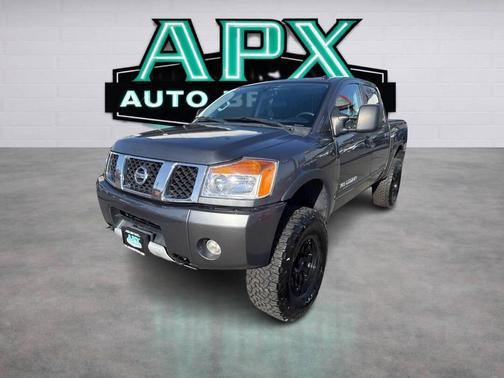 Gun Metallic 2015 Nissan Titan PRO-4X