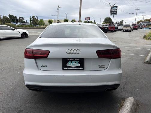 Ibis White 2018 Audi A6 2.0T Premium Plus