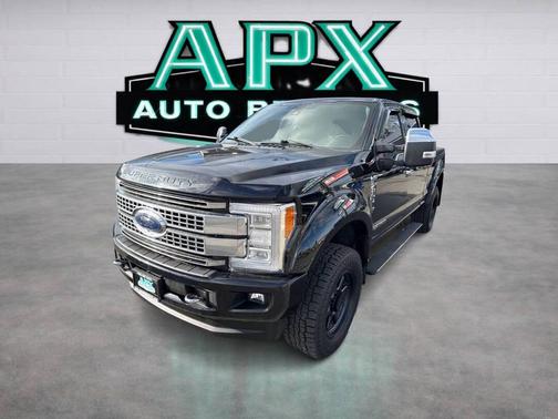 Shadow Black 2018 Ford F-350 Platinum