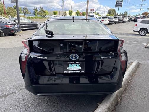 Midnight Black Metallic 2018 Toyota Prius Two