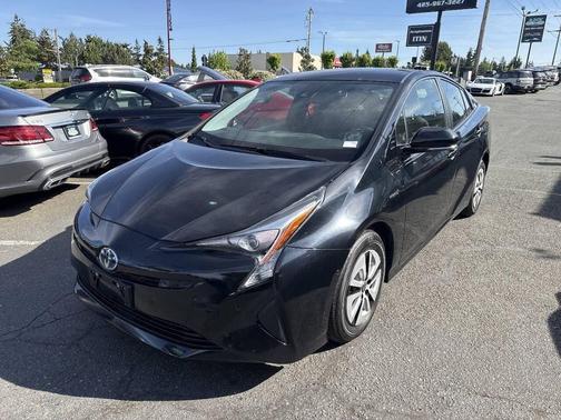 Midnight Black Metallic 2018 Toyota Prius Two
