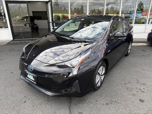 Midnight Black Metallic 2018 Toyota Prius Two