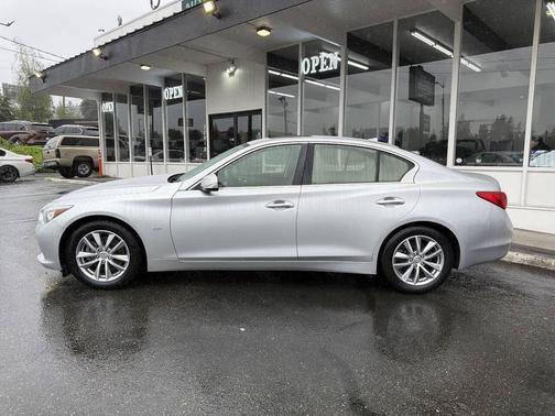 Liquid Platinum 2017 INFINITI Q50 3.0T Premium