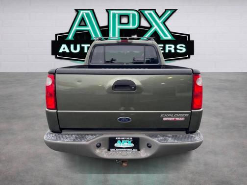 Aspen Green Clearcoat Metallic 2002 Ford Explorer Sport Trac Base