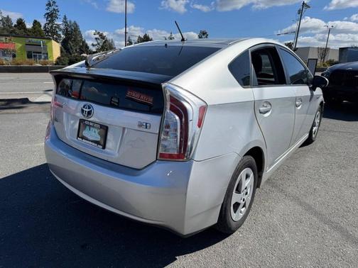 Classic Silver Metallic 2012 Toyota Prius Three