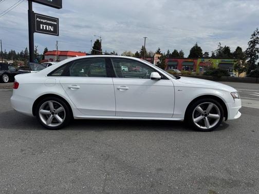 Ibis White 2012 Audi A4 2.0T Premium Plus quattro