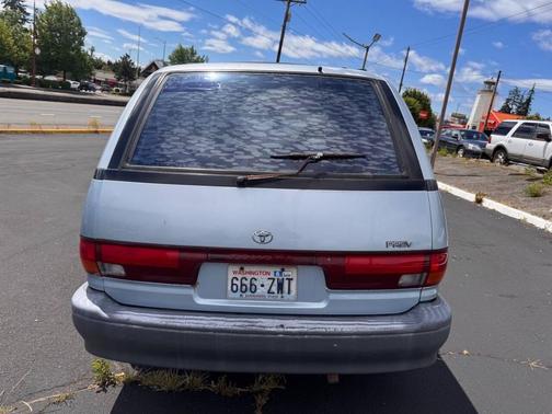 Blue 1993 Toyota Previa Deluxe 3dr Mini Van