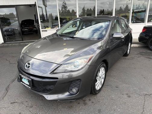 Dolphin Gray Mica 2013 Mazda Mazda3 i Grand Touring