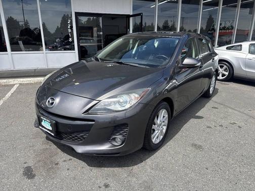 Dolphin Gray Mica 2013 Mazda Mazda3 i Grand Touring