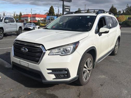 Crystal White Pearl 2021 Subaru Ascent Limited 7-Passenger