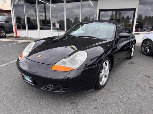 Black 2001 Porsche Boxster Base 2dr Convertible