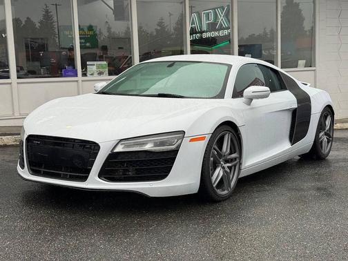 Ibis White 2014 Audi R8 4.2