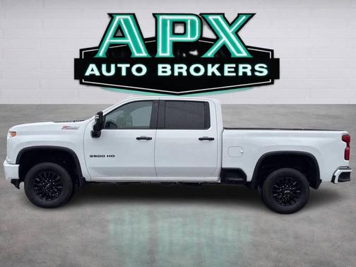 Summit White 2022 Chevrolet Silverado 3500 LTZ