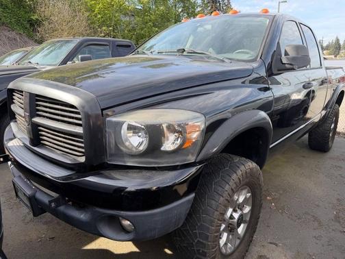 Brilliant Black Crystal Pearlcoat 2008 Dodge Ram 2500 SLT Quad Cab