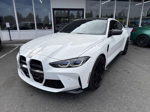 Alpine White 2021 BMW M4 Competition