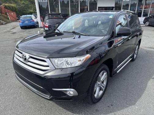Black 2012 Toyota Highlander Limited