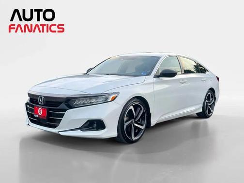 Platinum White Pearl 2021 Honda Accord Sport 2.0T