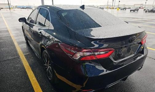 Midnight Black Metallic 2023 Toyota Camry SE