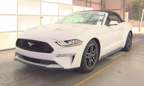 White Gold 2018 Ford Mustang EcoBoost Premium