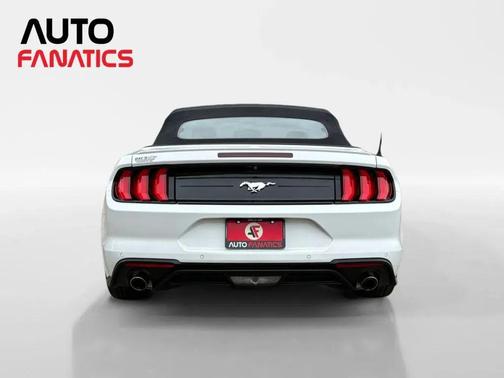 White Gold 2018 Ford Mustang EcoBoost Premium