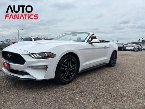 White Gold 2018 Ford Mustang EcoBoost Premium