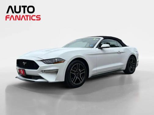 White Gold 2018 Ford Mustang EcoBoost Premium