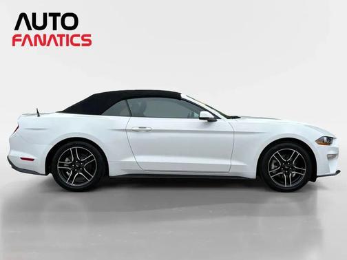 White Gold 2018 Ford Mustang EcoBoost Premium
