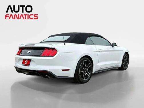 White Gold 2018 Ford Mustang EcoBoost Premium