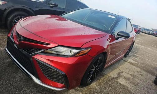 Supersonic Red 2021 Toyota Camry XSE
