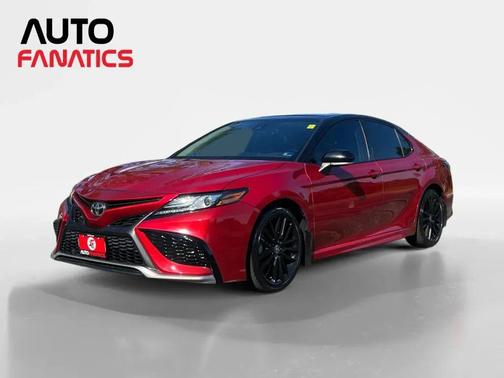 Supersonic Red 2021 Toyota Camry XSE