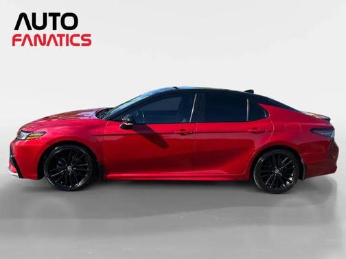 Supersonic Red 2021 Toyota Camry XSE