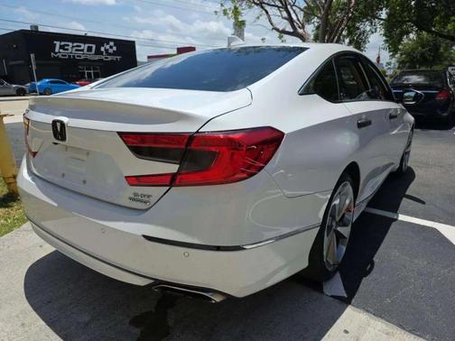 White Orchid Pearl 2019 Honda Accord Touring 2.0T