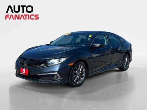 Blue 2020 Honda Civic EX