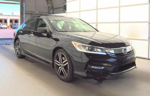 Black Forest Pearl 2017 Honda Accord Sport