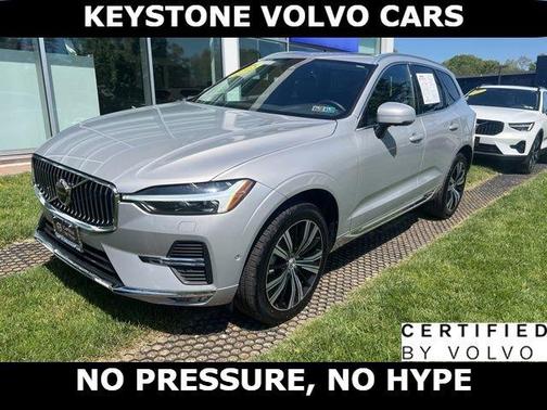 Silver 2023 Volvo XC60 B5 Plus Bright Theme