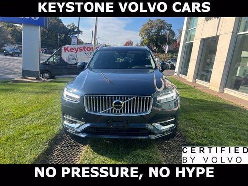Denim Blue 2024 Volvo XC90 B6 Plus Bright Theme 6-Seater