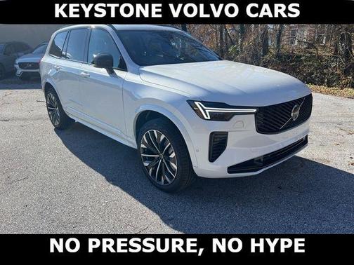 Crystal White 2026 Volvo XC90 B6 Ultra Dark Theme 7-Seater