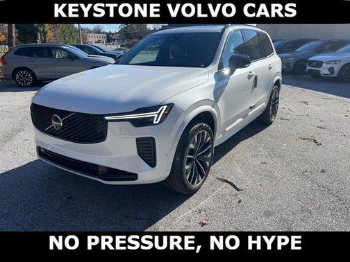 Crystal White 2026 Volvo XC90 B6 Ultra Dark Theme 7-Seater