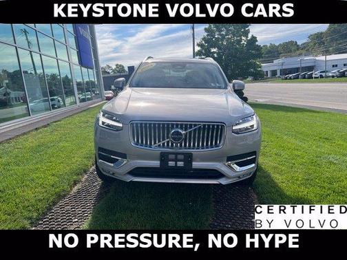 Silver 2024 Volvo XC90 B6 Plus Bright Theme 7-Seater