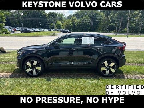 Onyx Black 2023 Volvo C40 Recharge Pure Electric Twin Ultimate