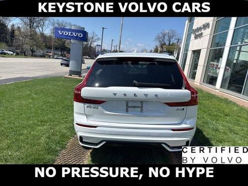 Crystal White 2025 Volvo XC60 B5 Plus
