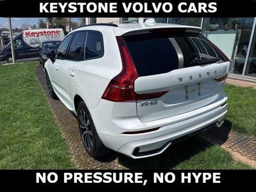 Crystal White 2025 Volvo XC60 B5 Plus
