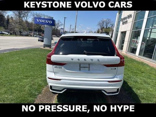 Crystal White 2025 Volvo XC60 B5 Plus