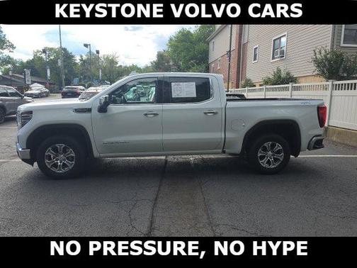 Summit White 2024 GMC Sierra 1500 SLT