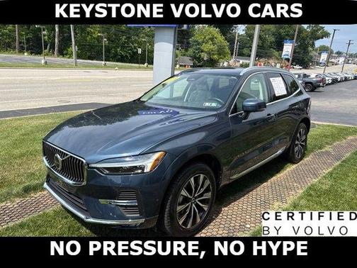 Denim Blue 2023 Volvo XC60 B5 Plus Bright Theme